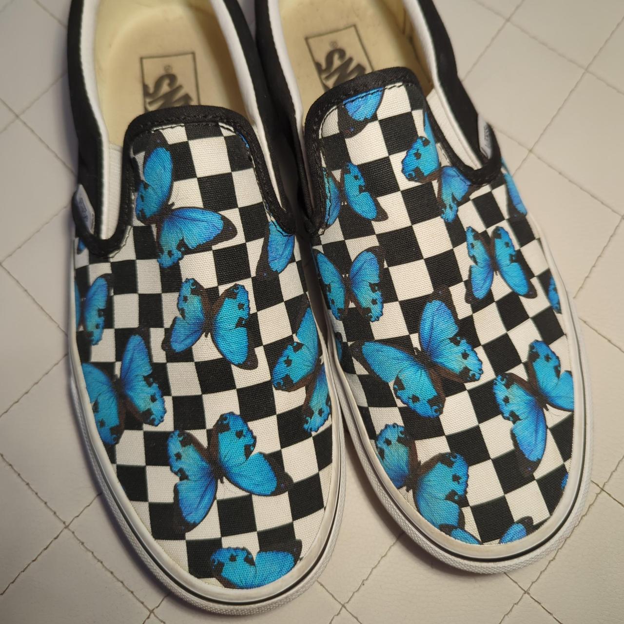 Blue 2024 butterfly vans