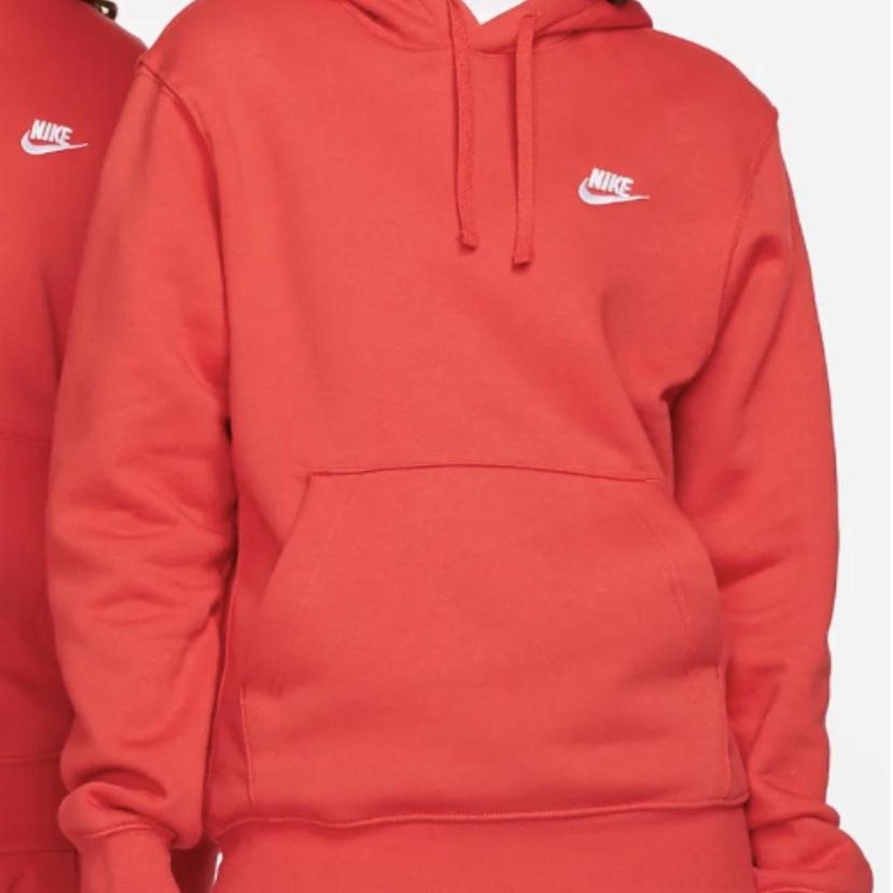 radiant red nike hoodie