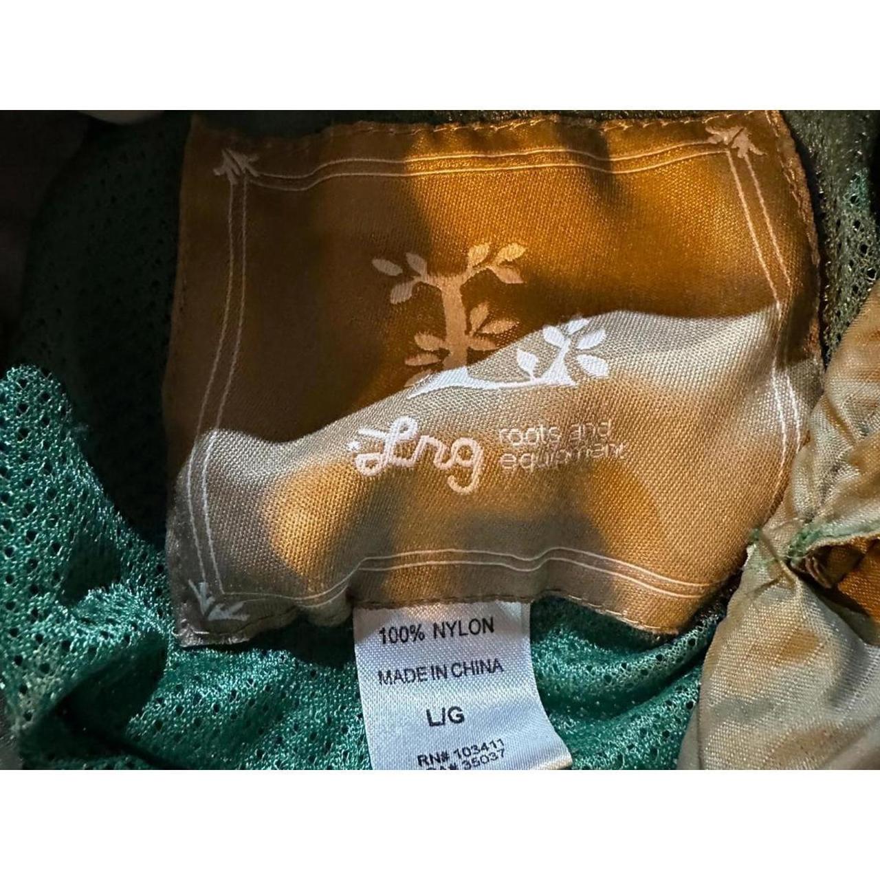 Preloved Men's Windbreaker Jacket - Tan - L – LRG… - image 5