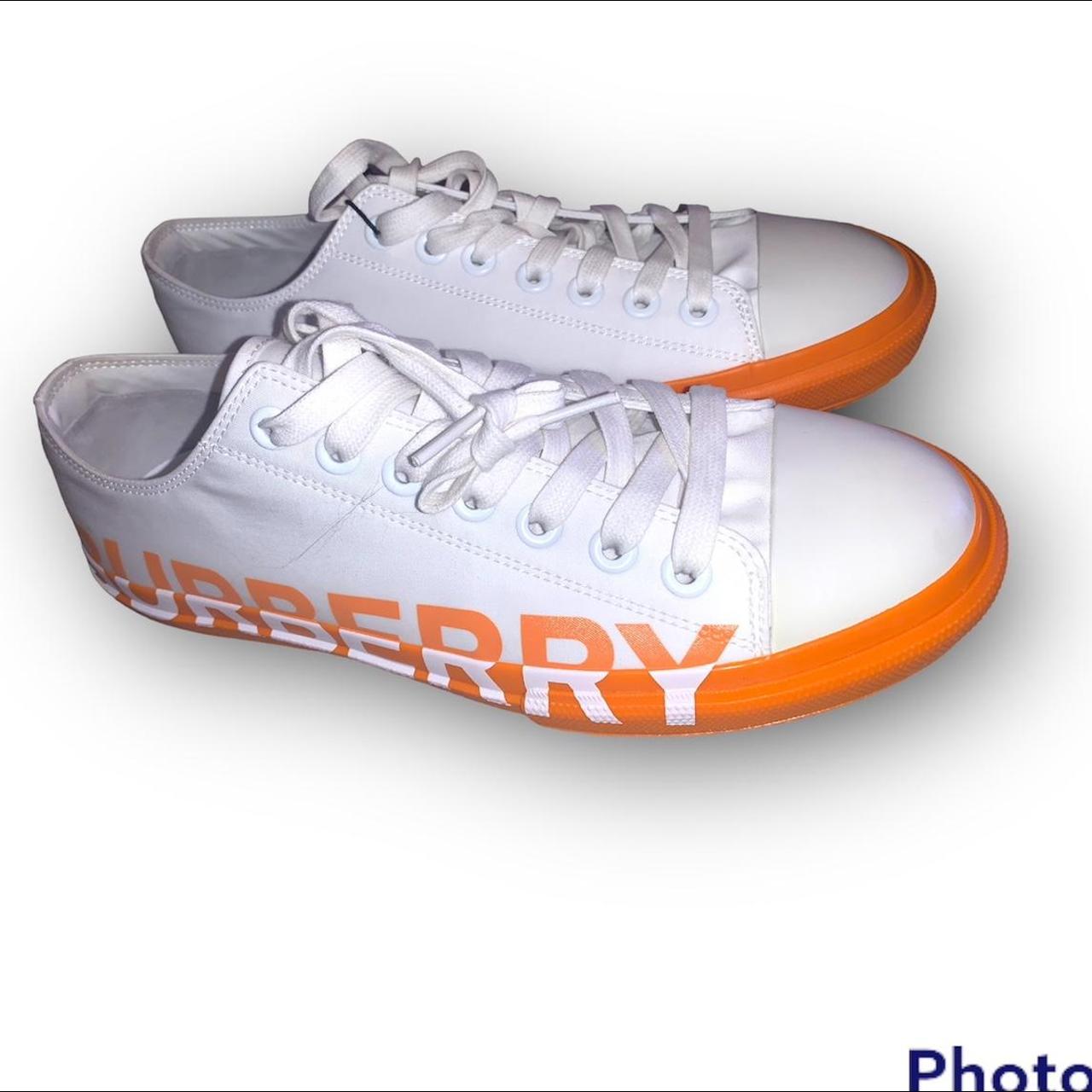 Burberry sneakers deals mens orange