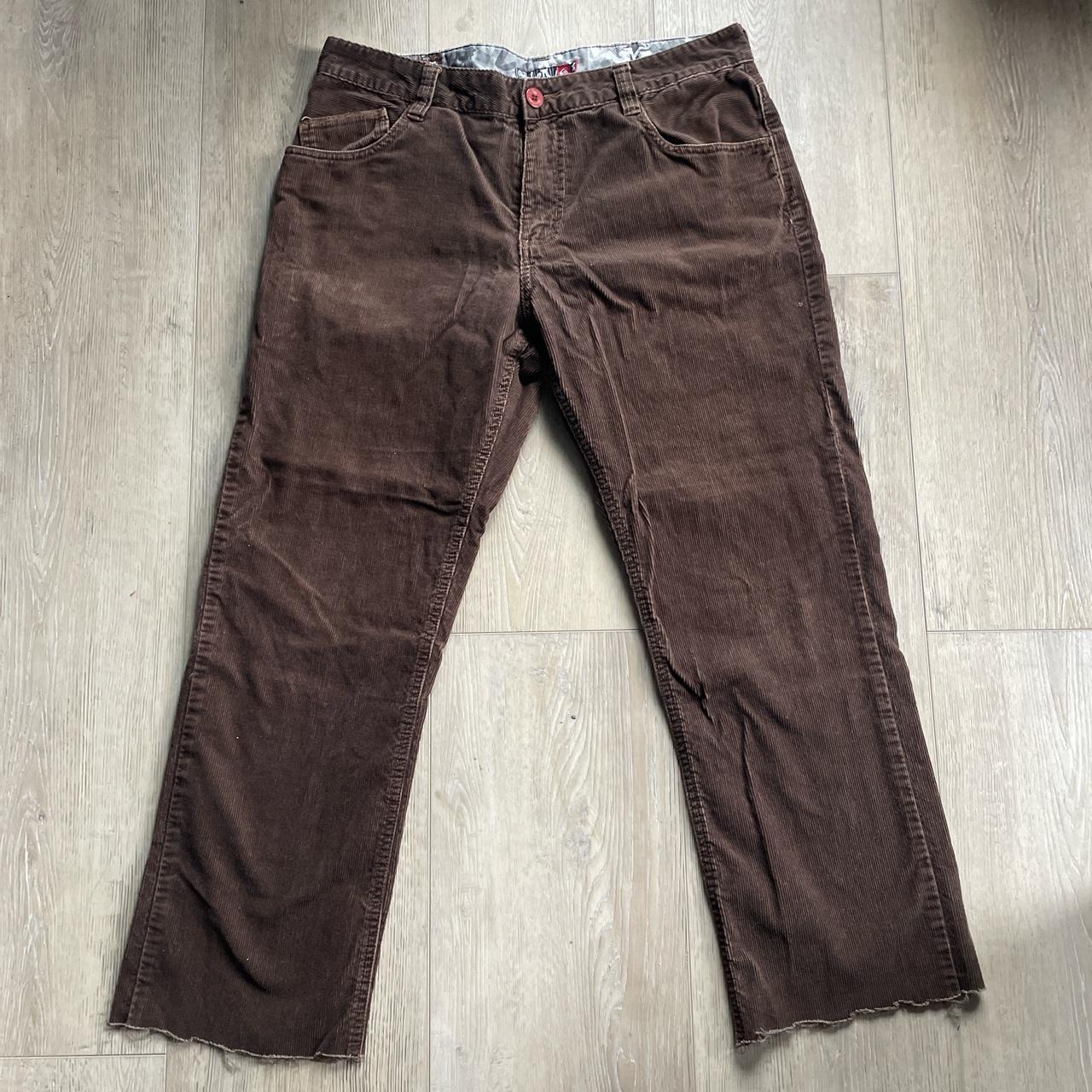 Quiksilver Men's Brown Trousers | Depop