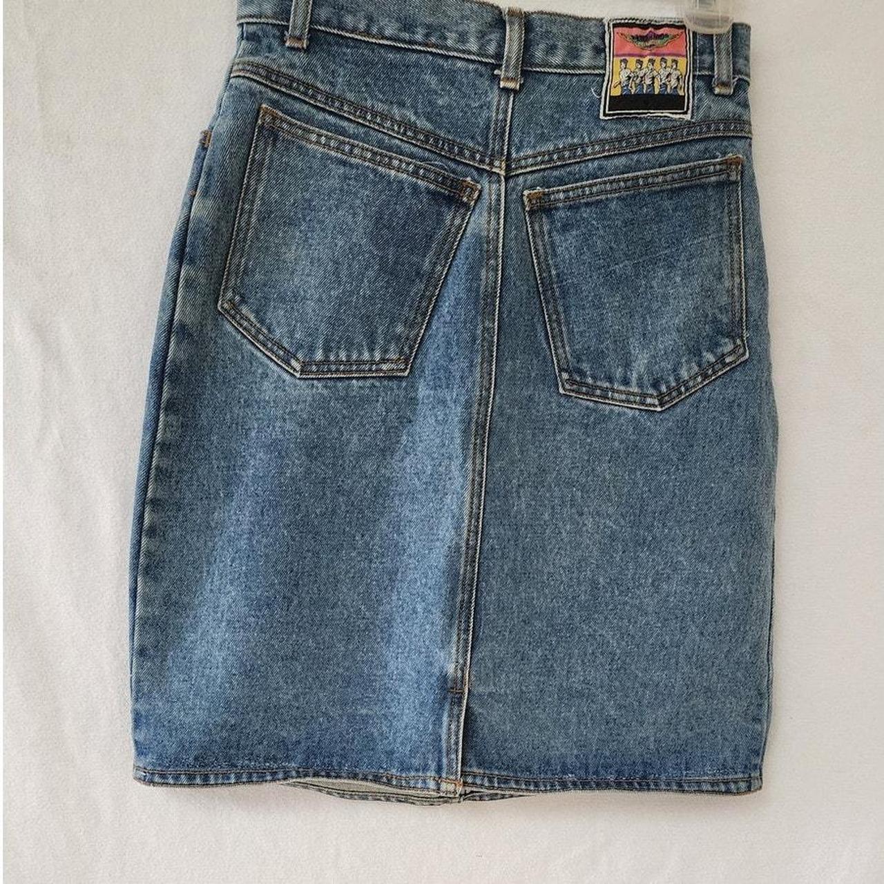 Source Unknown Women's Midi Skirt - Blue - 7 – Th… - image 2