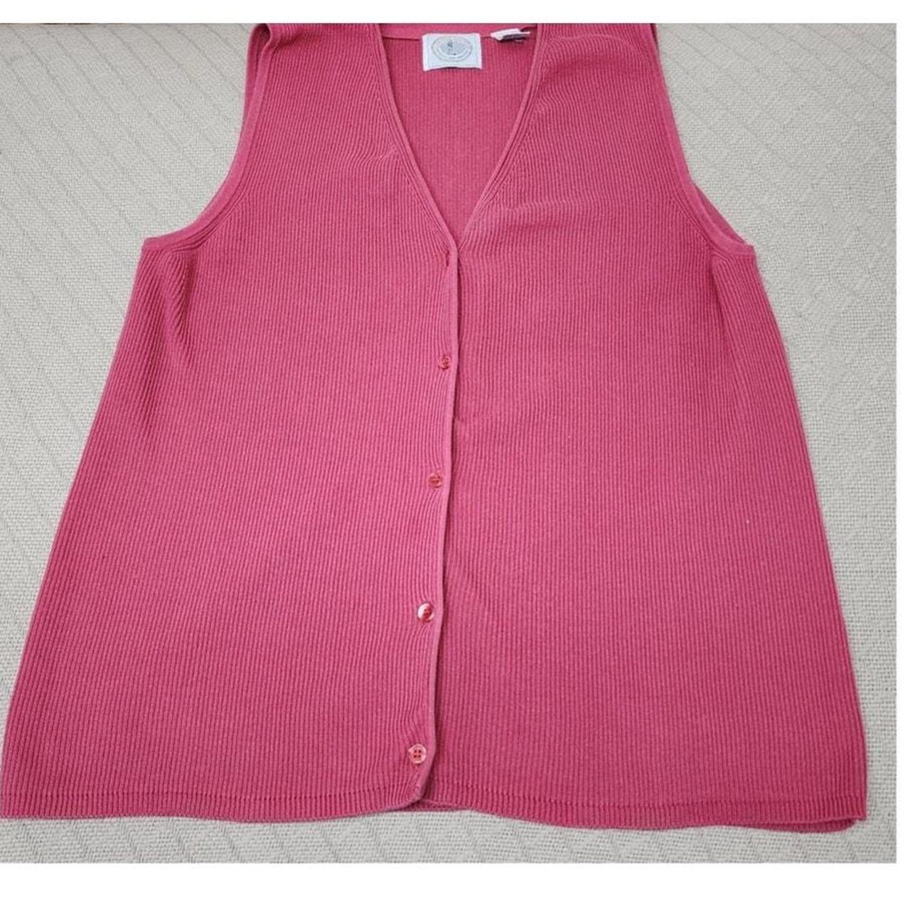 Source Unknown Women's Vest - Pink - S – This vin… - image 1