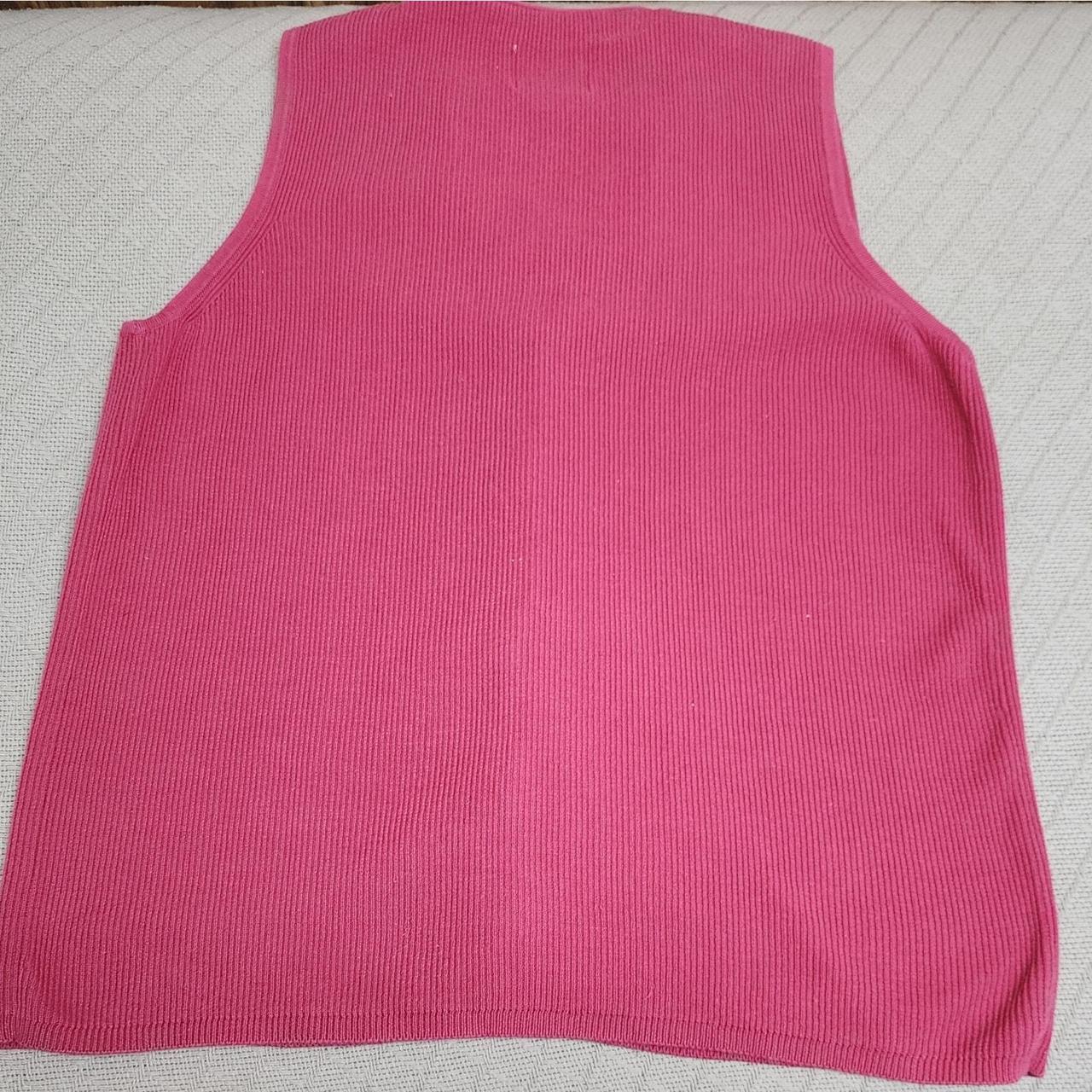 Source Unknown Women's Vest - Pink - S – This vin… - image 2