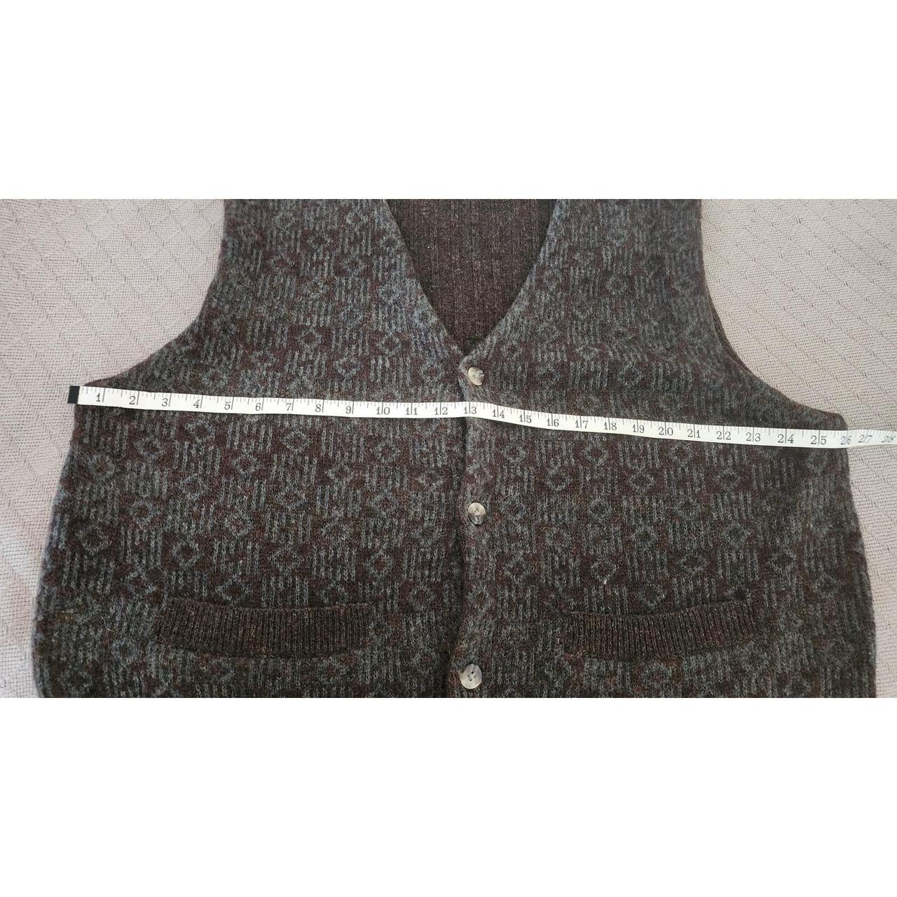 Source Unknown Men's Vest - Brown/Grey - XL – Add… - image 6