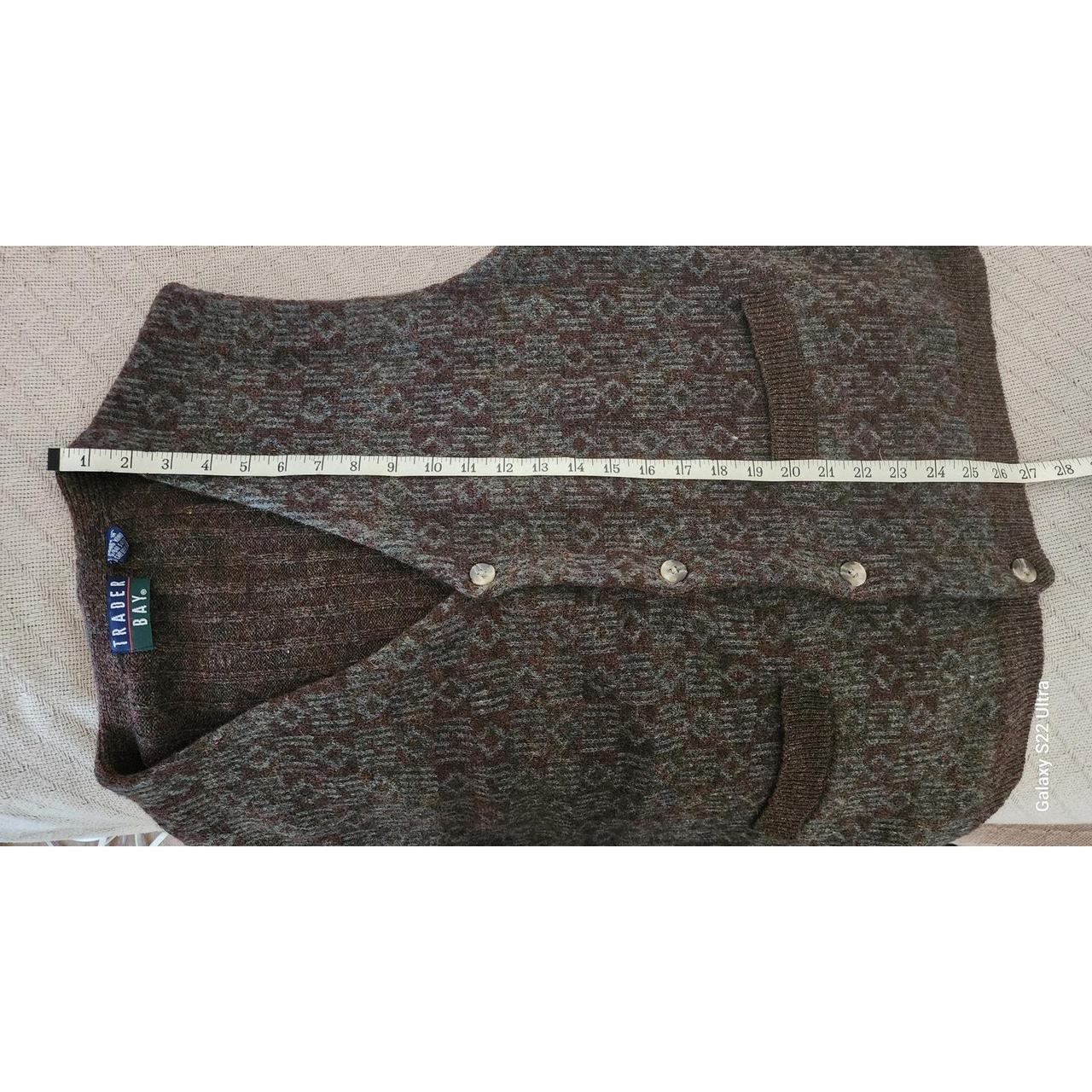 Source Unknown Men's Vest - Brown/Grey - XL – Add… - image 7