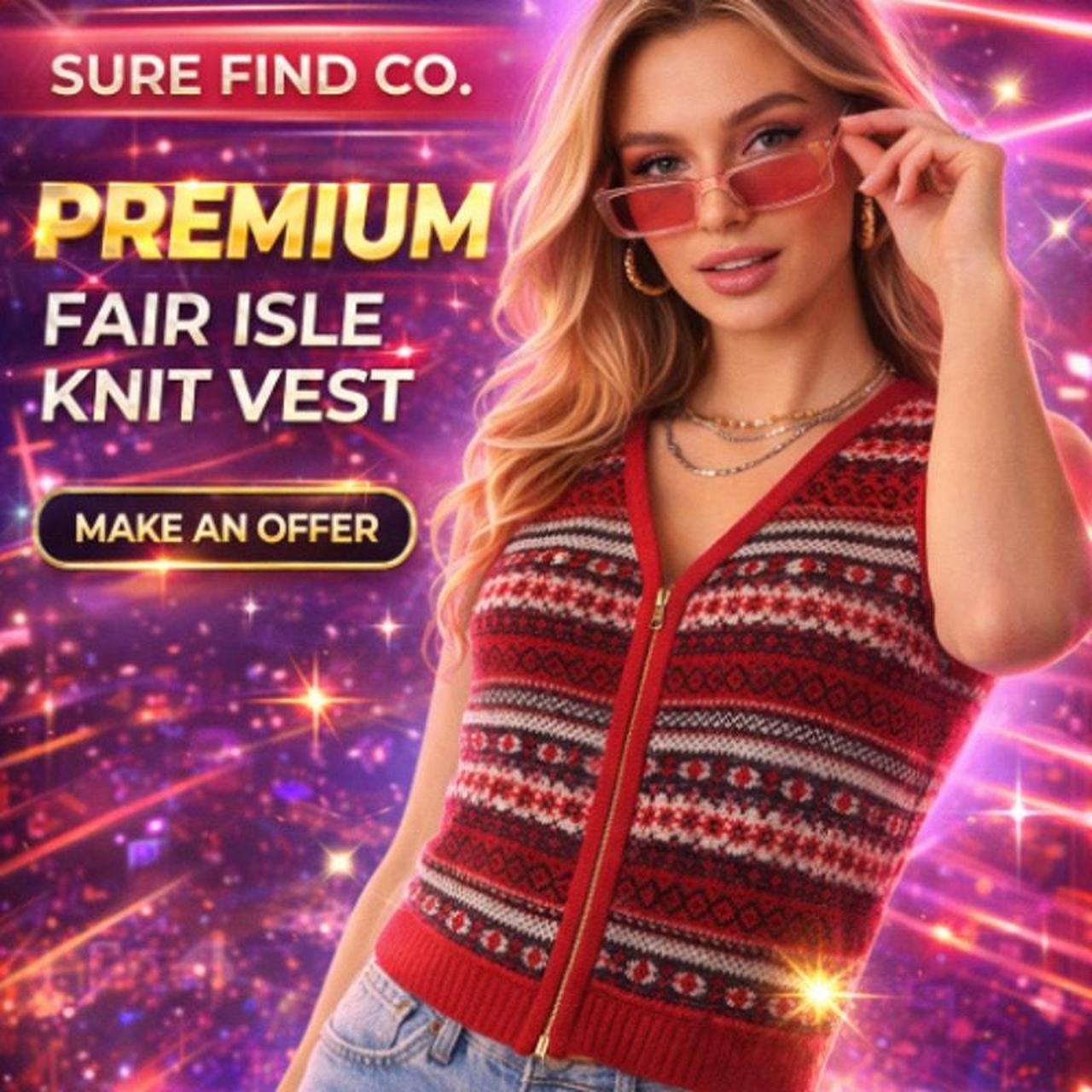 Source Unknown Women's Vest - Multi - M – Step ba… - image 1