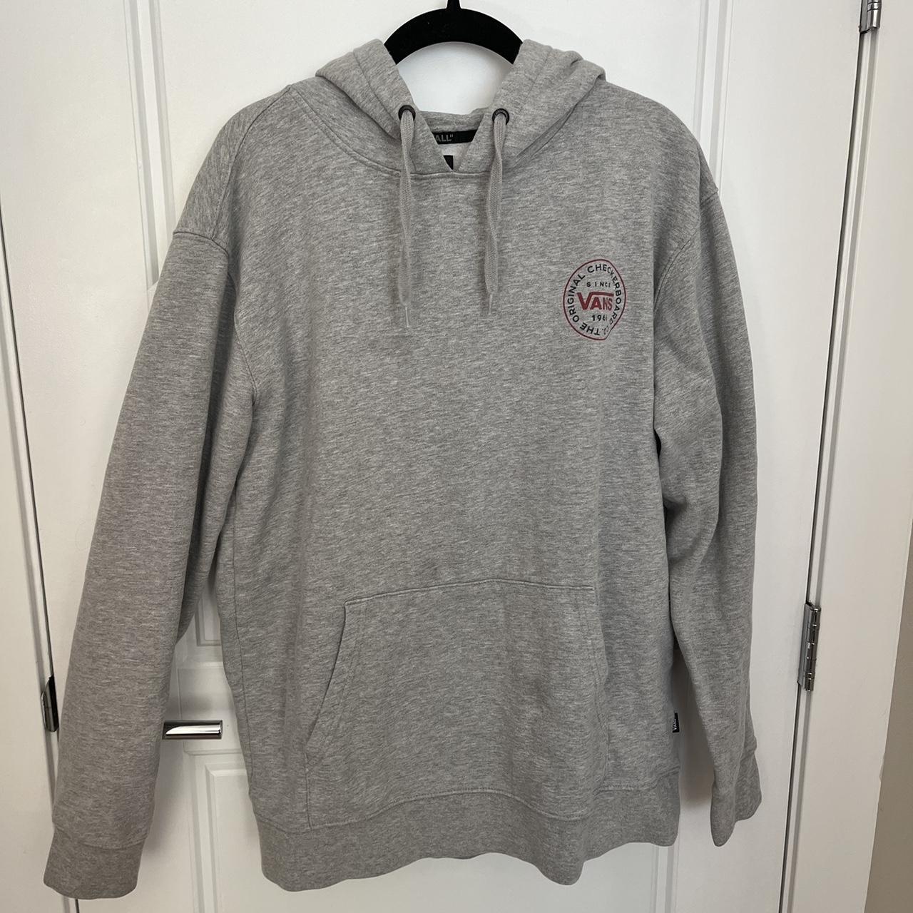 Vans deals hoodie Silver