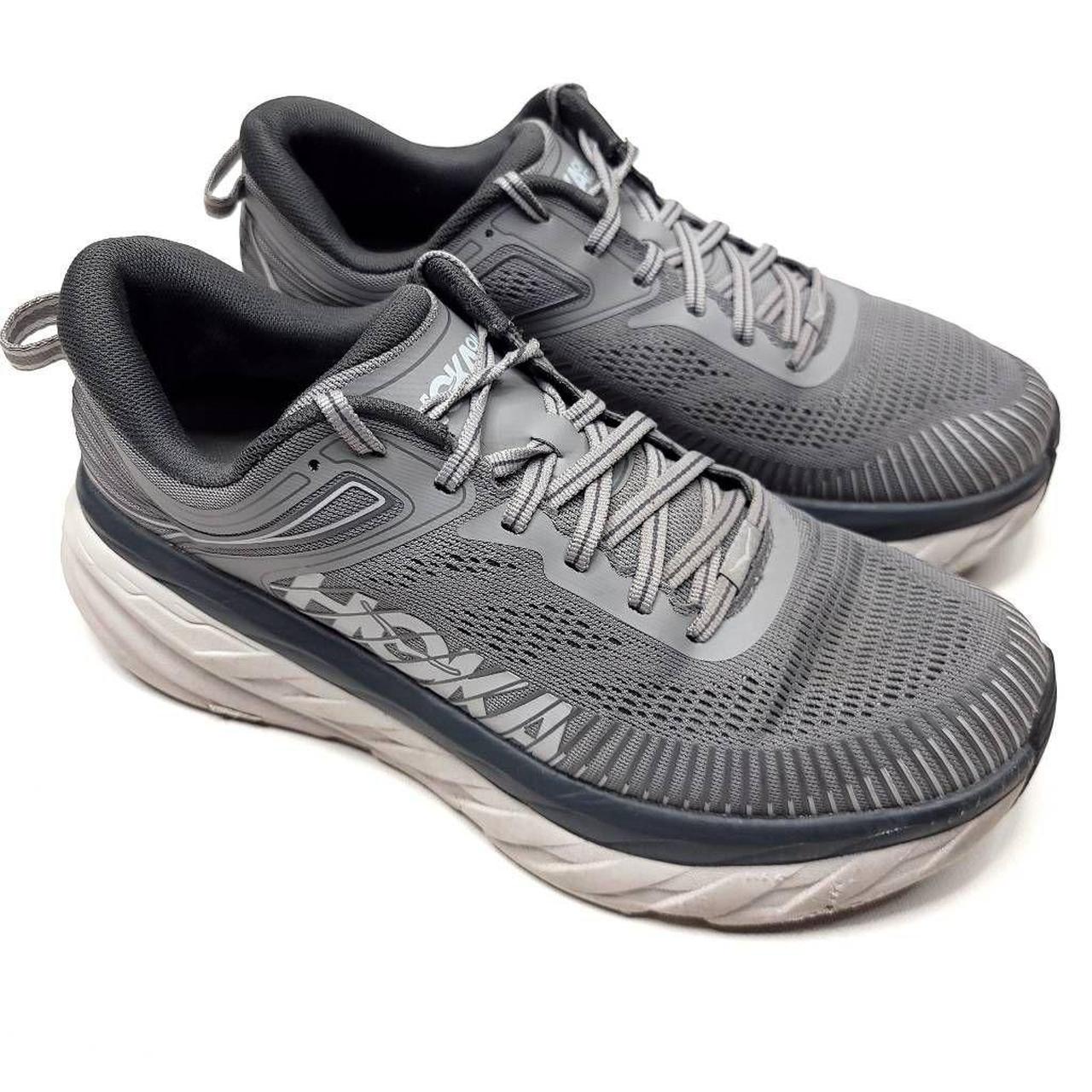 Hoka One One Men's Grey Trainers | Depop