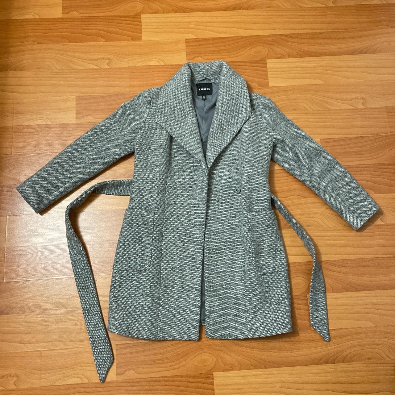 Express on sale grey coat