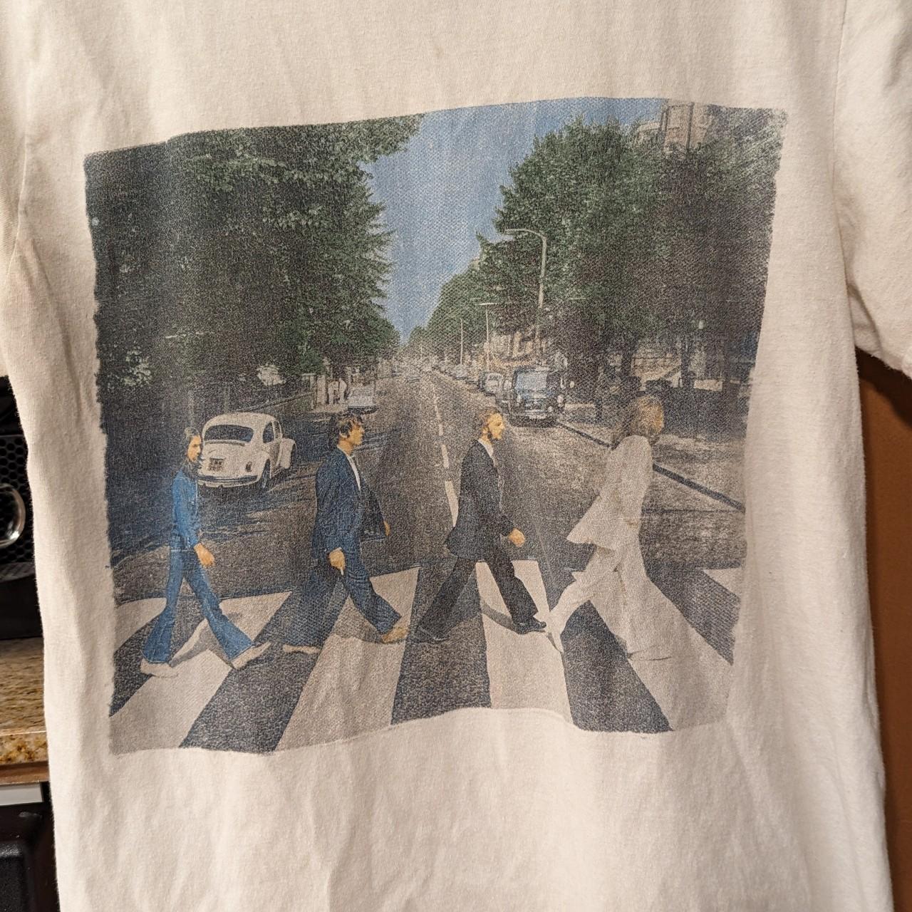 The Beatles Abbey Road T-shirt - Size S I improved... - Depop