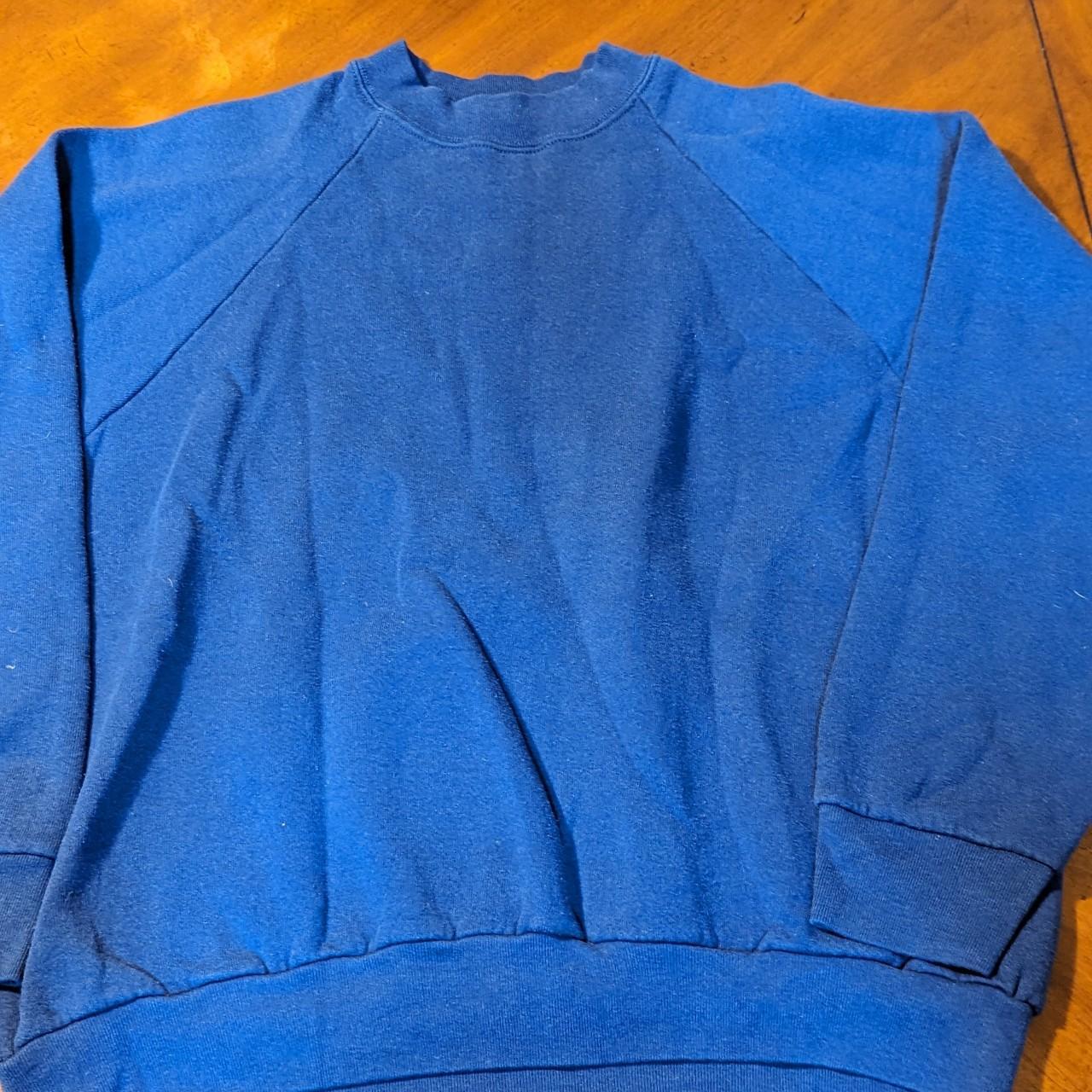 🔥Vintage🔥 Solid Color Sweatshirt - Estimated Size... - Depop