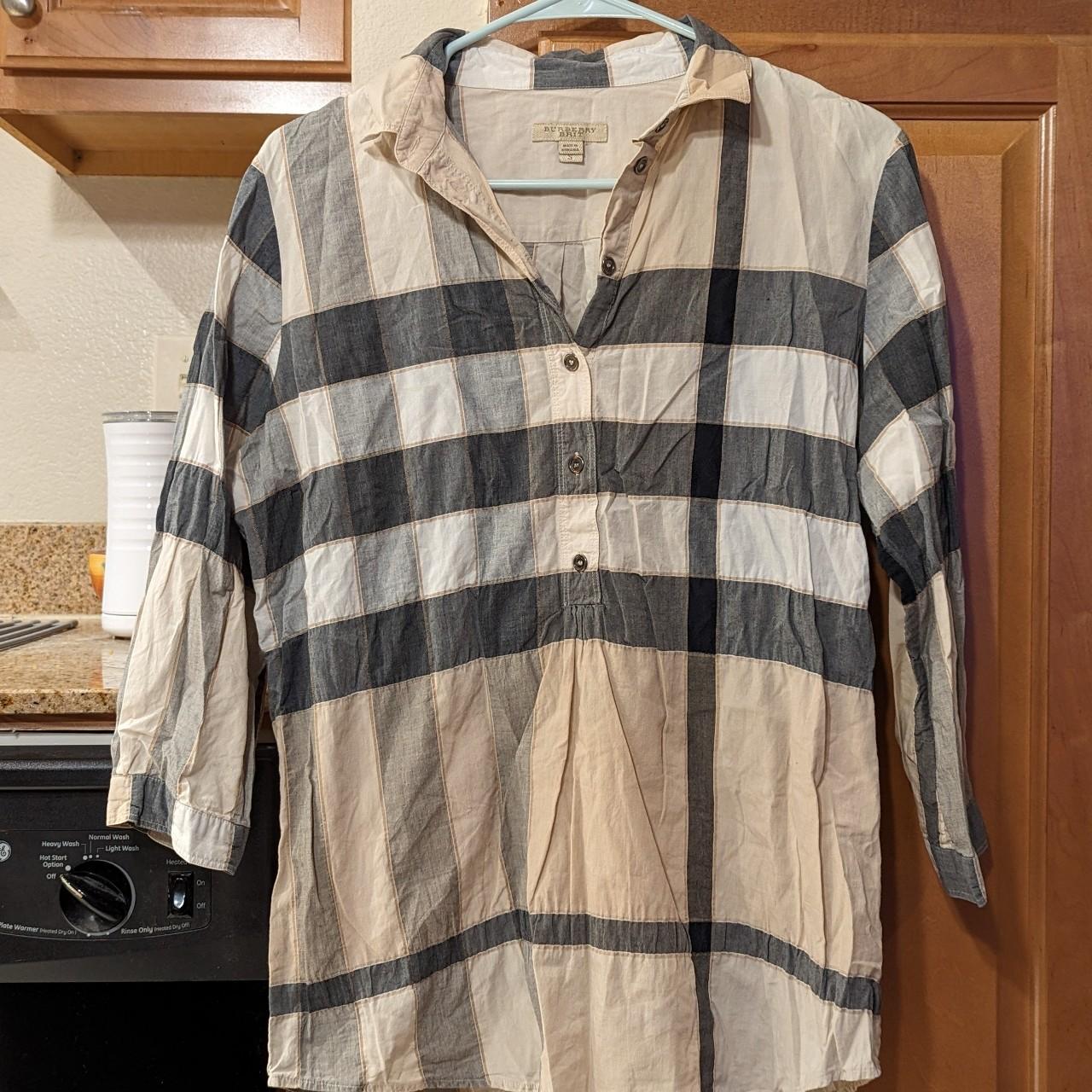 Burberry clearance shirt depop