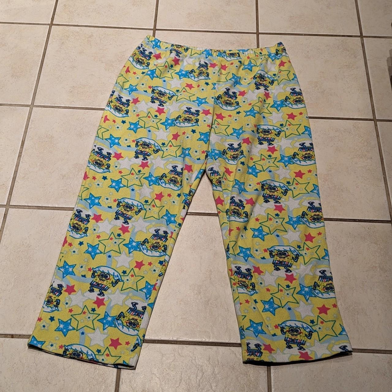 Vintage Y2K SpongeBob pajama pants Men's Size Large 2003 | eBay