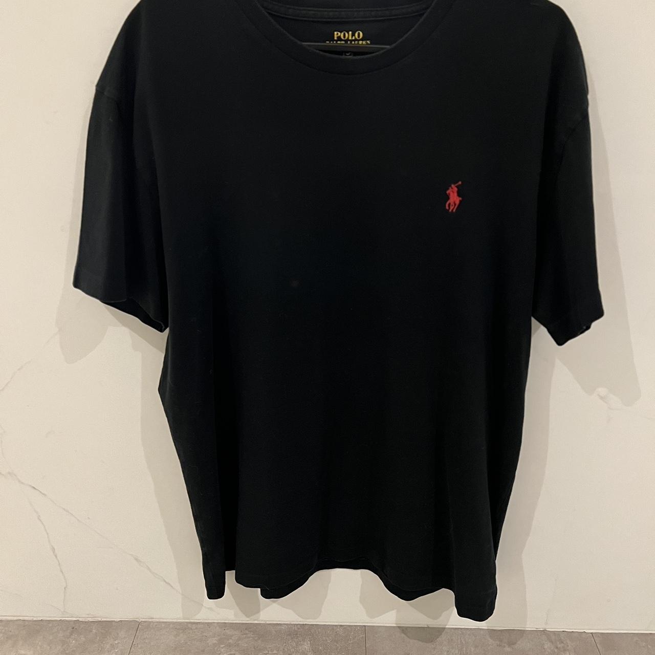 Black Ralph Ralph T-Shirt. Custom Fit Size Small - Depop