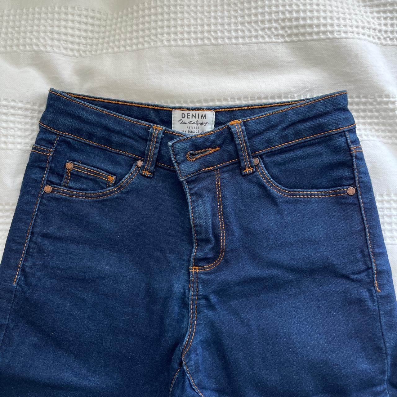 Miss Selfridge Petite Mom Jean In Blue Wash - Foto 2