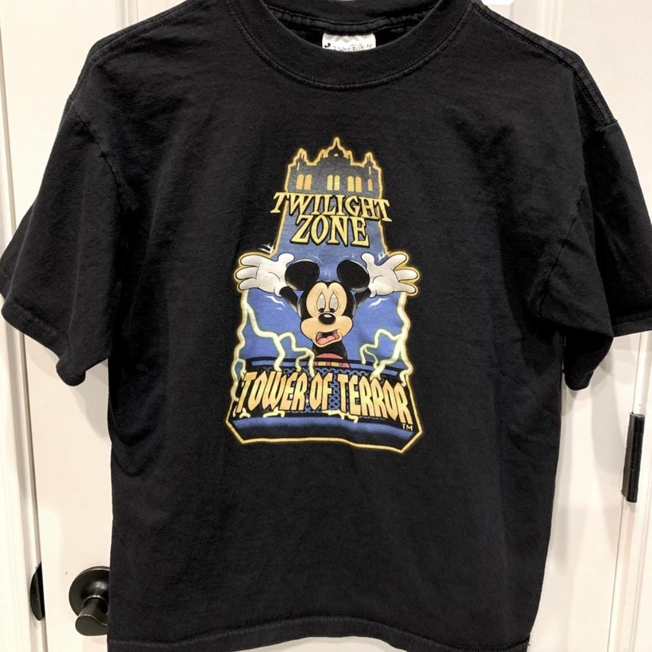 Vintage 90s The Twilight Zone Tower of Terror Mickey... - Depop