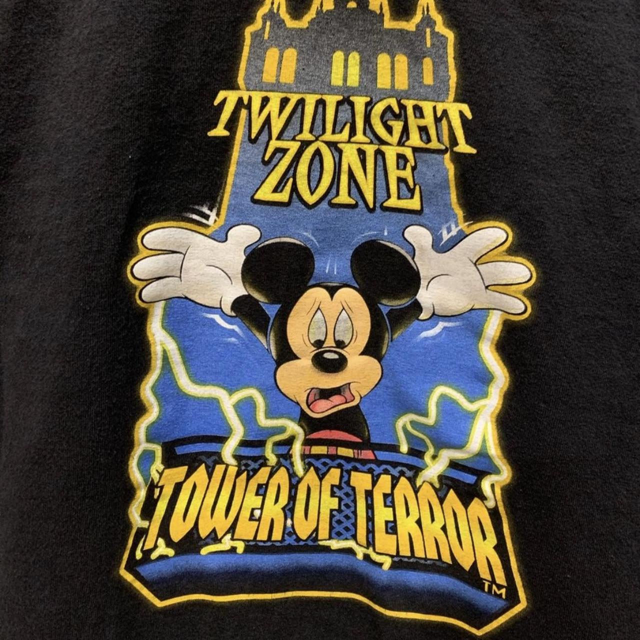 Vintage 90s The Twilight Zone Tower of Terror Mickey | Depop