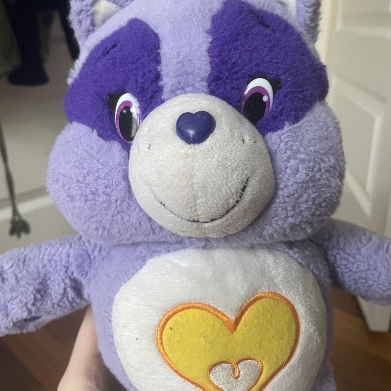 Bright heart raccoon plush top