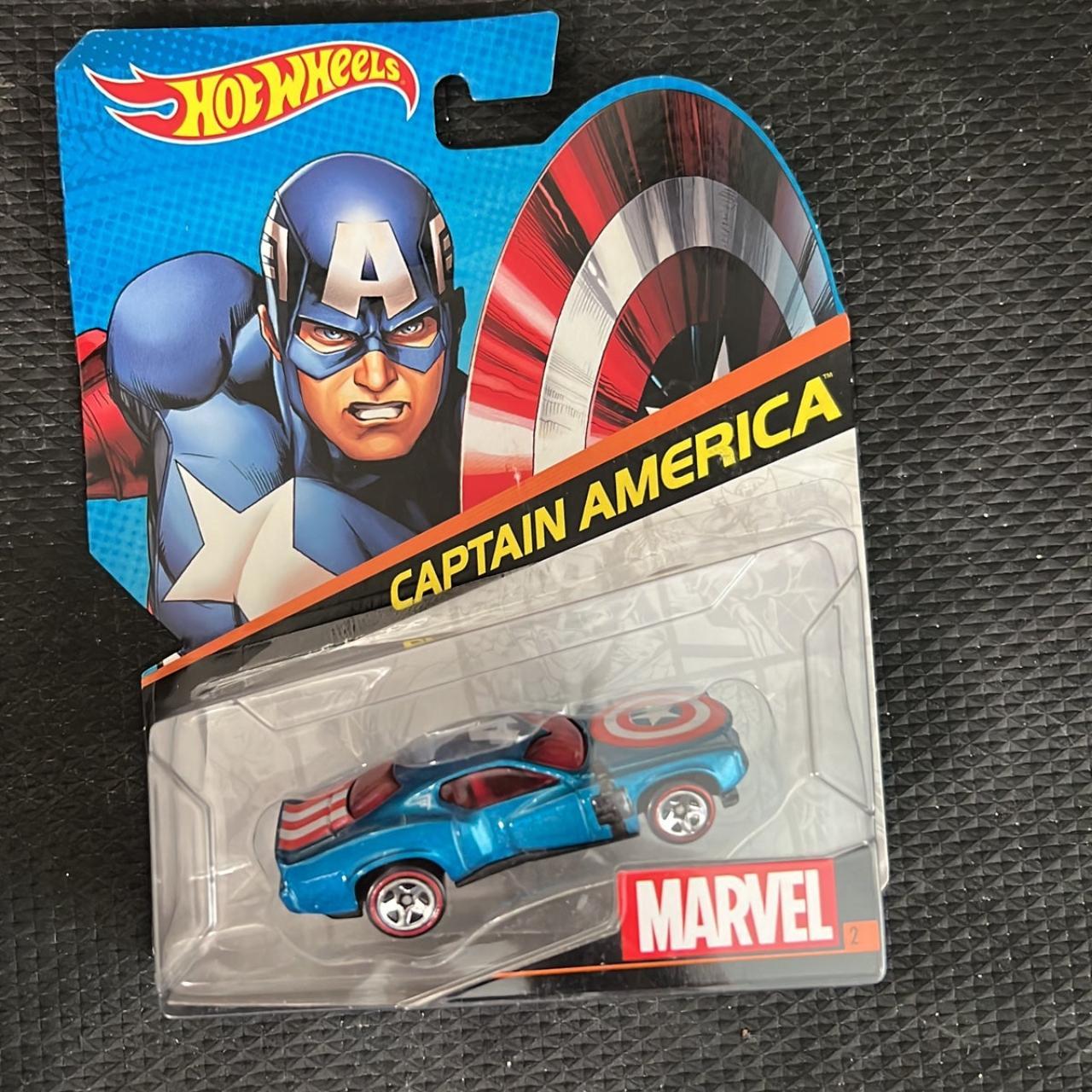 Hot Wheels Marvel Captain America 2013 Hot Wheels. Depop