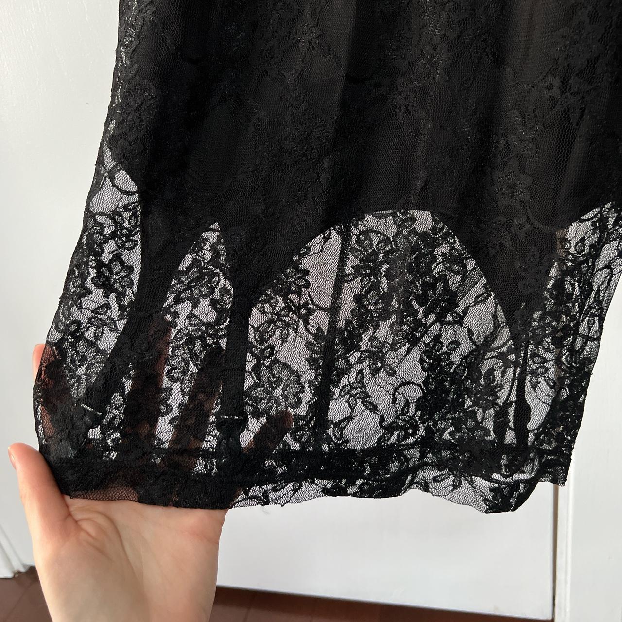 Lip Service Women's Black Skirt | Depop