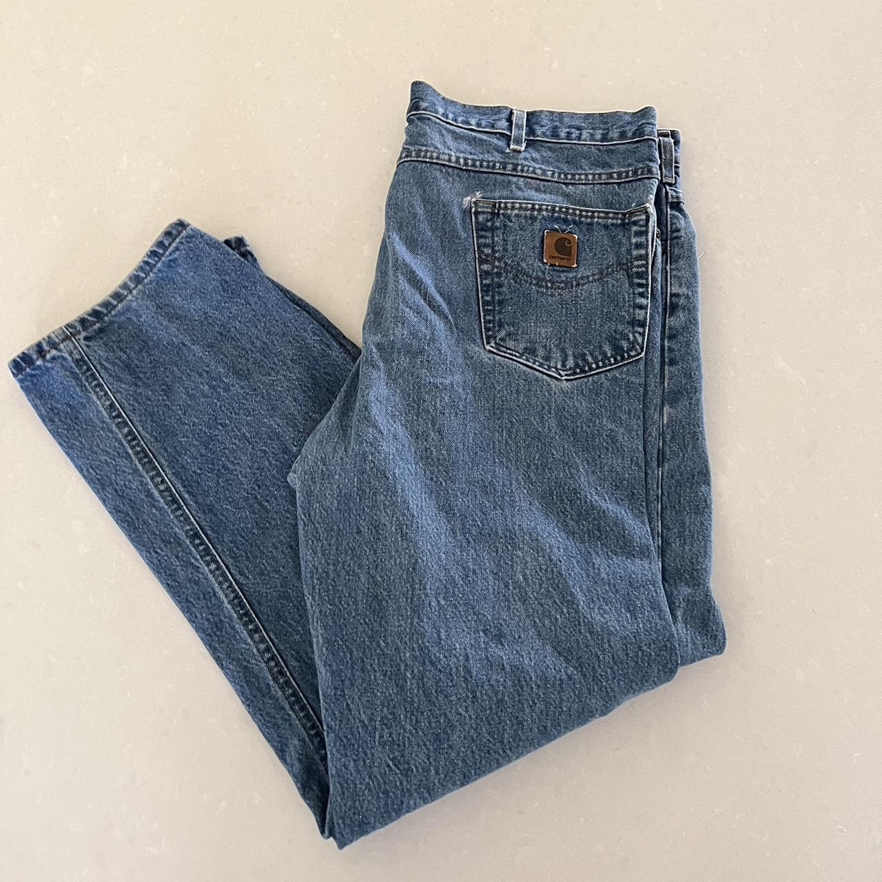 Men's Carhartt Jeans Brand: Carhartt Material: 100%... - Depop