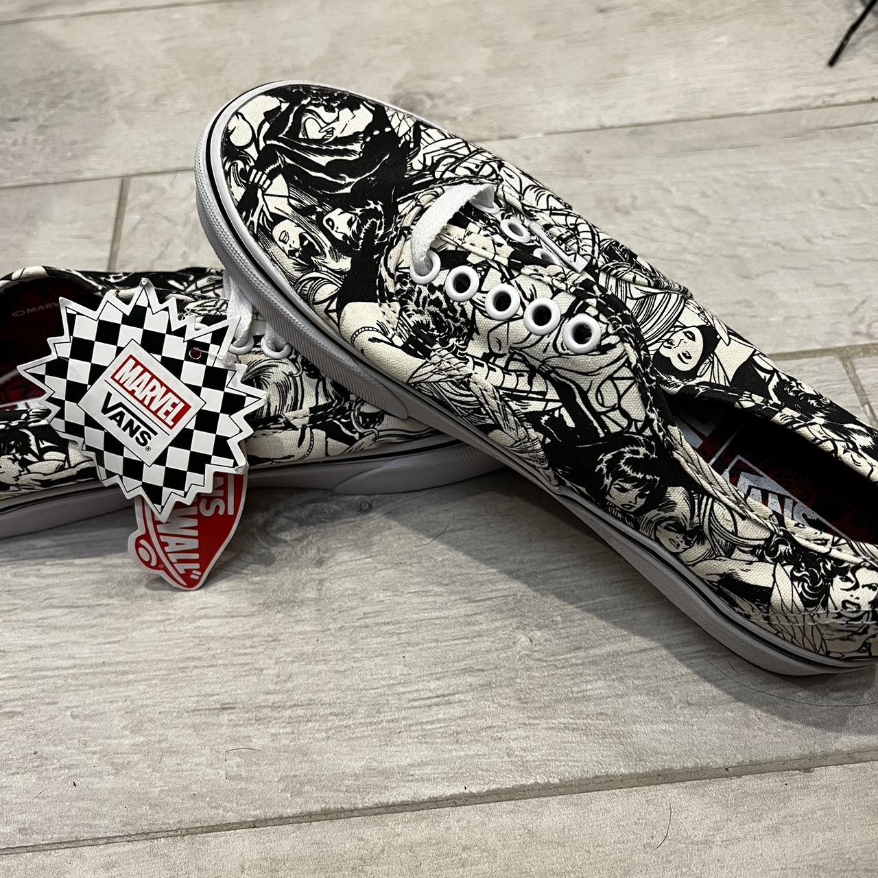 Womens marvel hot sale vans