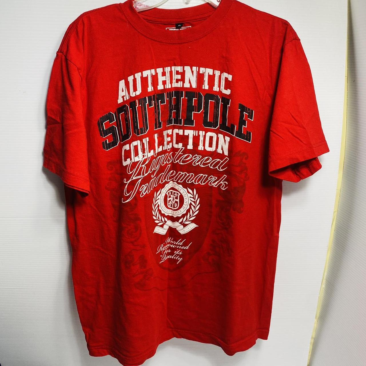 South Pole Collection Y2K T-Shirt Red Size XL Good... - Depop