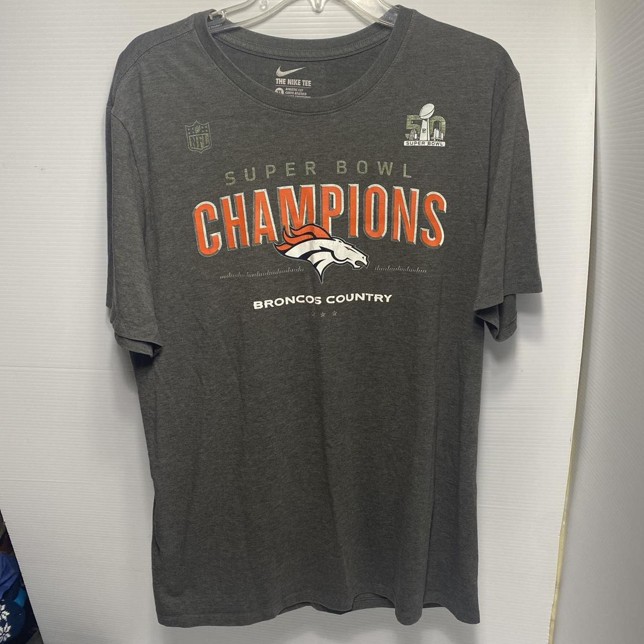 Denver Broncos Country Super Bowl 50 Champs Shirt by - Depop