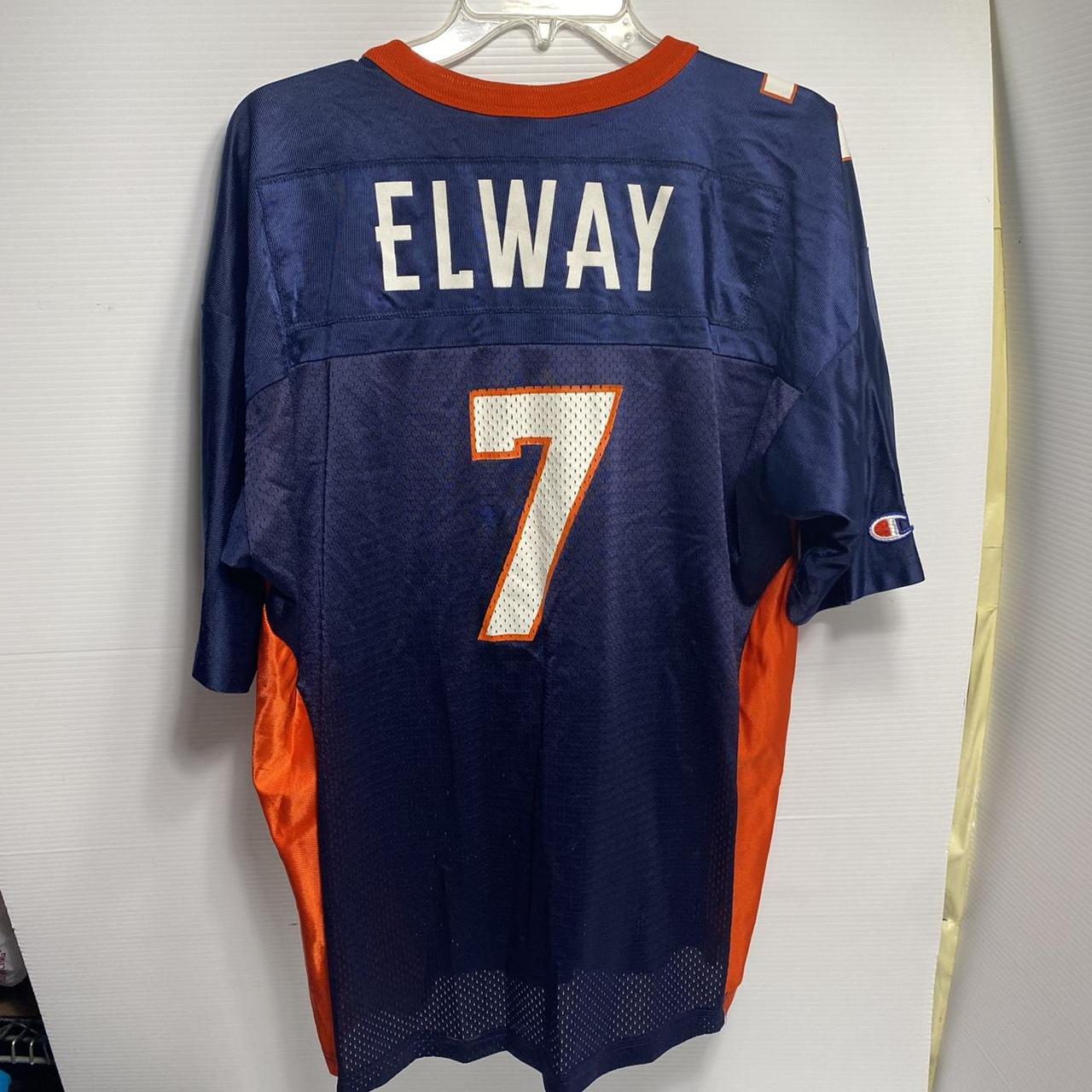 NFL Denver Broncos Orange Crush John Elway Jersey 7 - Depop