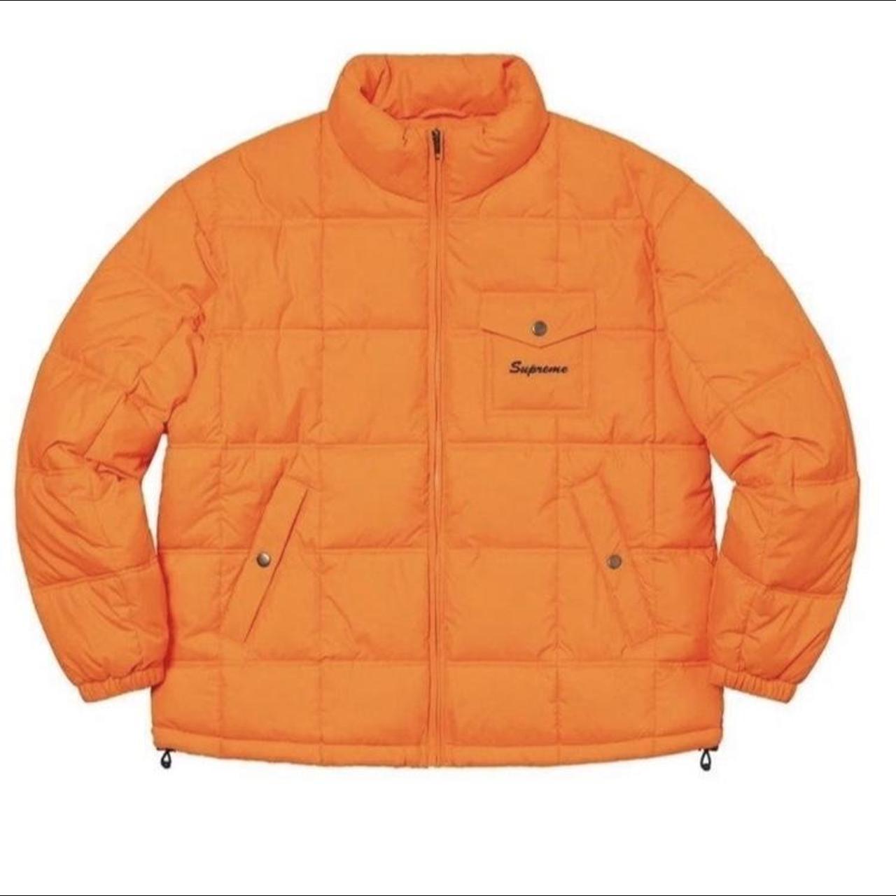 Supreme cheap orange coat