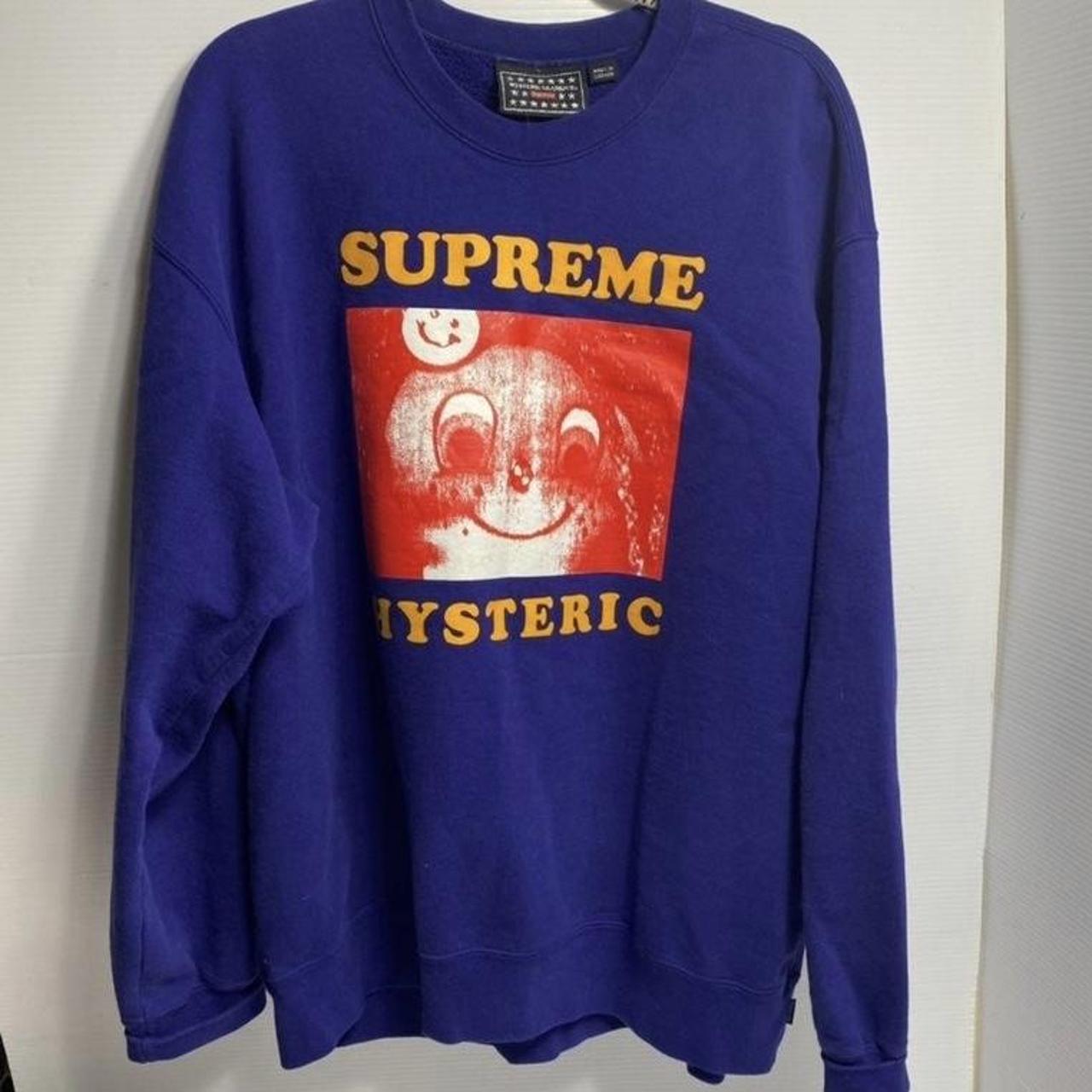 Supreme X Hysteric Glamour L/S Long Sleeve Tee Light... - Depop