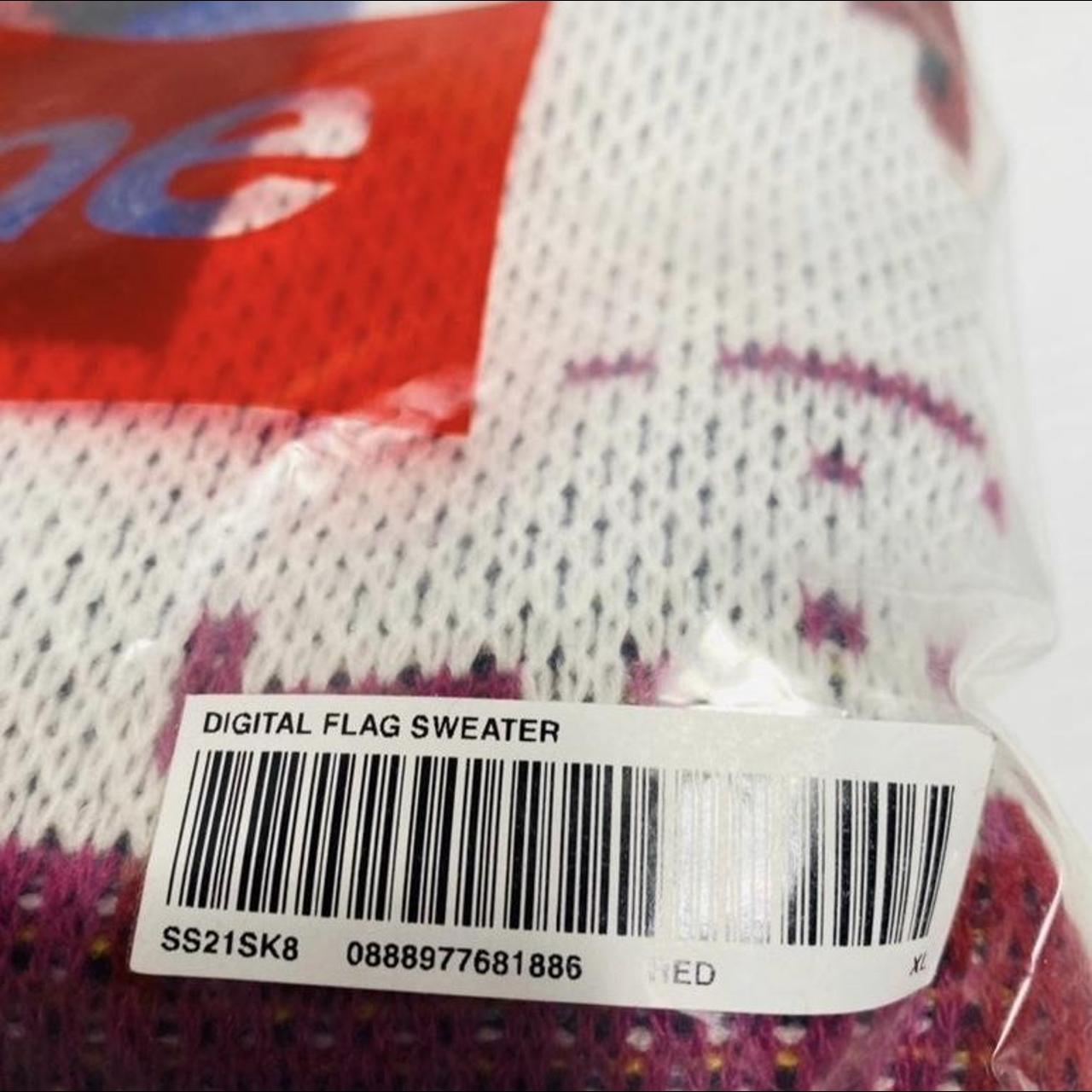 Supreme Digital Flag Sweater Size XL (New), Brand new...