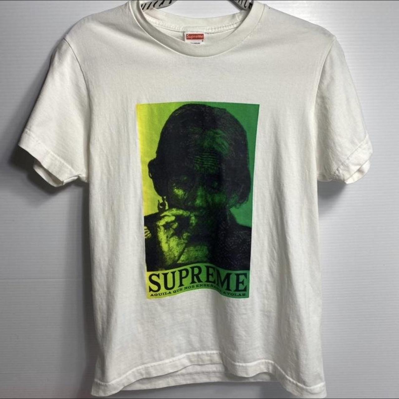 Supreme Aguila Tee White Size Small FW19, Good...