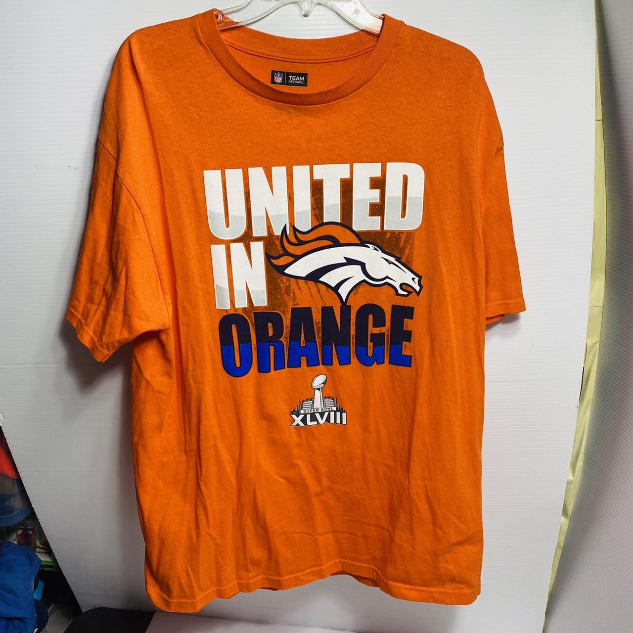 Nike Denver Broncos NFL Team Apparel Men's T-Shirt - Depop