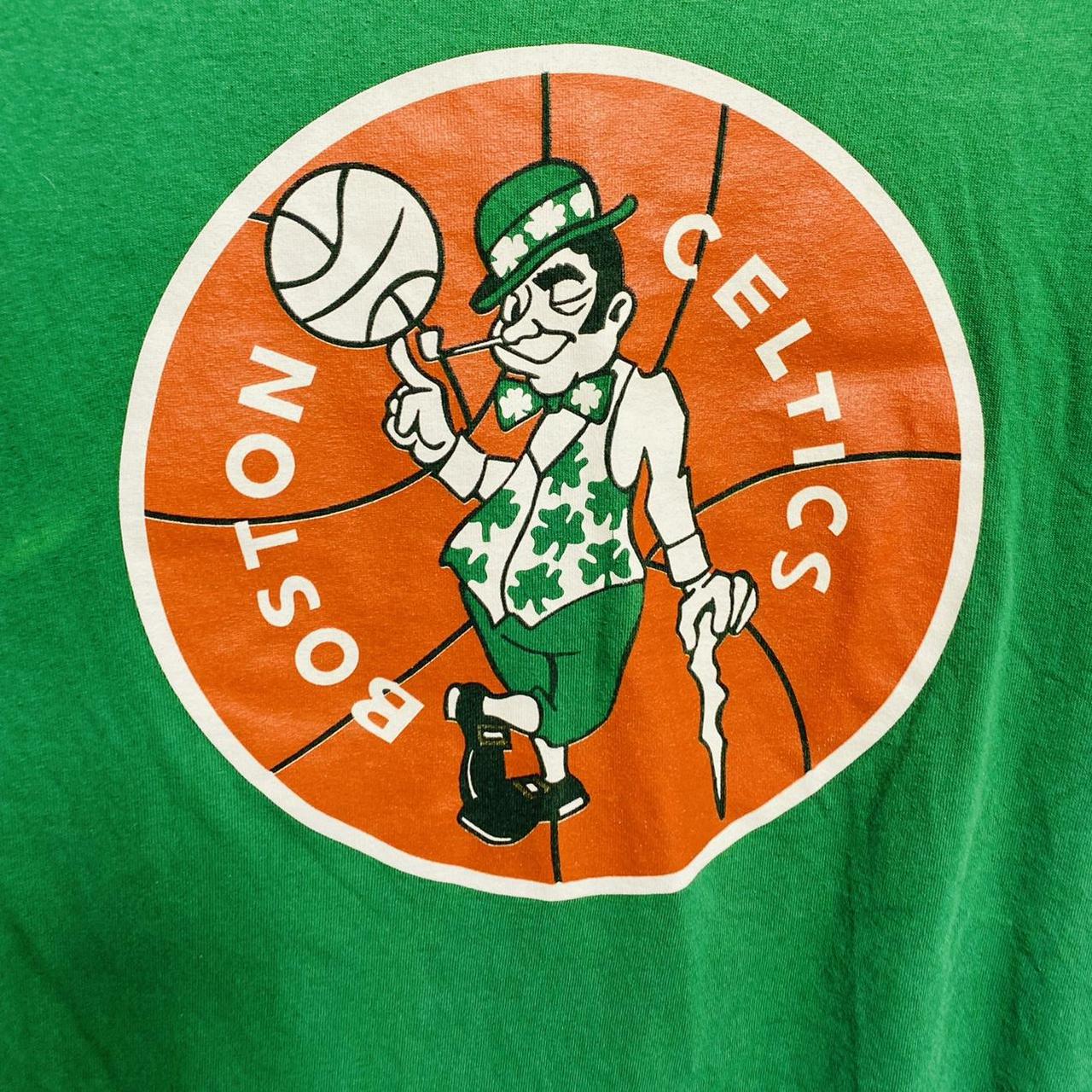 Majestic Threads Larry Bird Boston Celtics Premium Vintage Player Tri-Blend  T-Shirt - Kelly Green