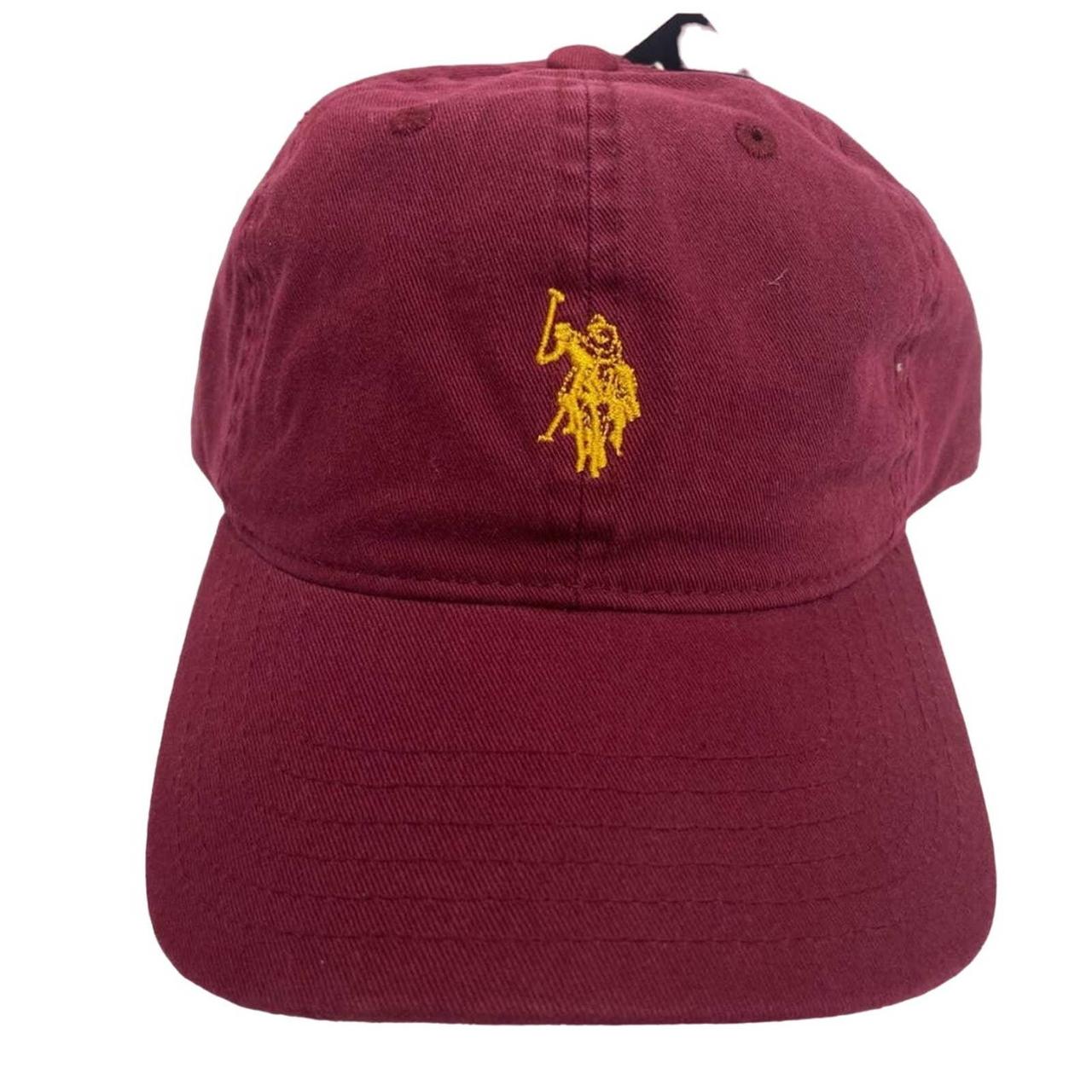 Burgundy polo hat best sale