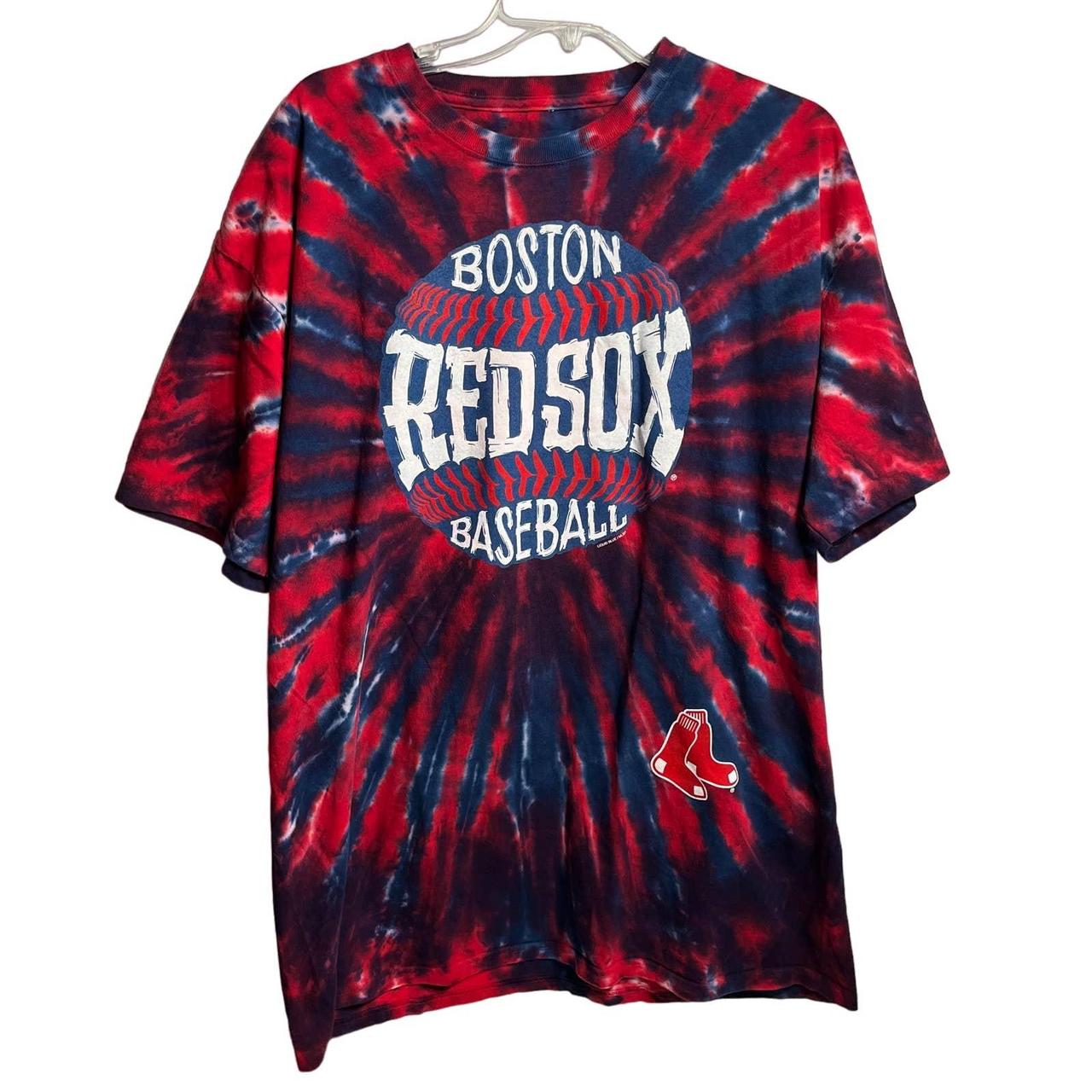 red sox tie dye shirt