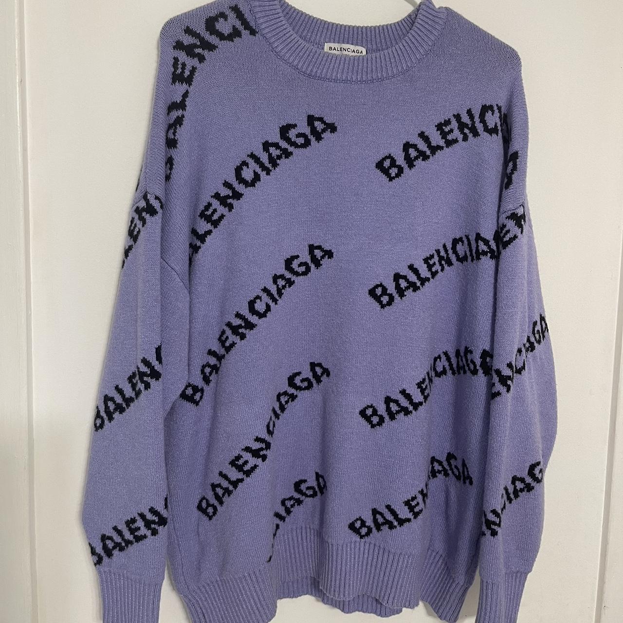 balenciaga sweatsuit mens purple