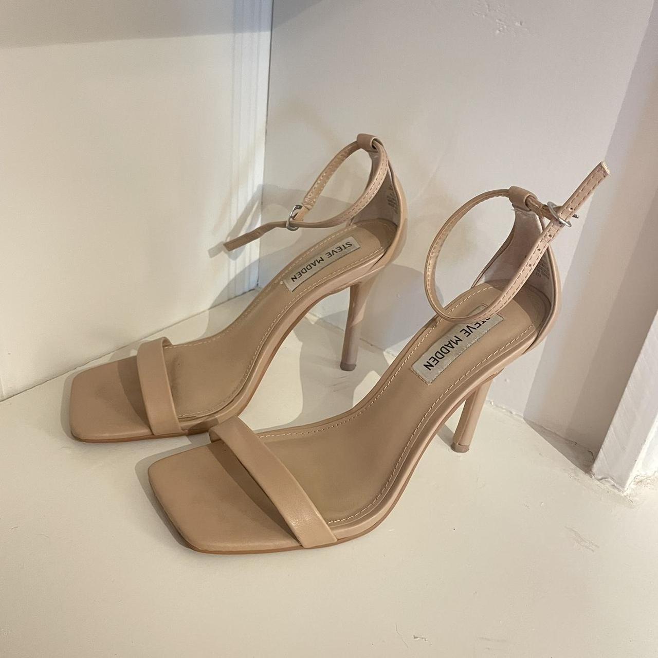 Steve madden hot sale nude platforms