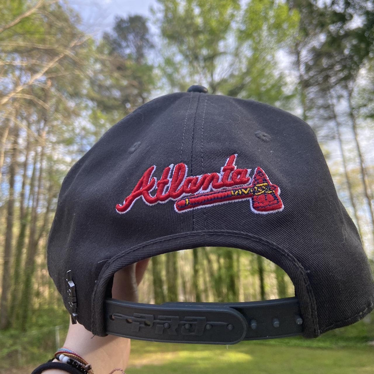 Atlanta braves 1995 world series baseball cap worn - Depop