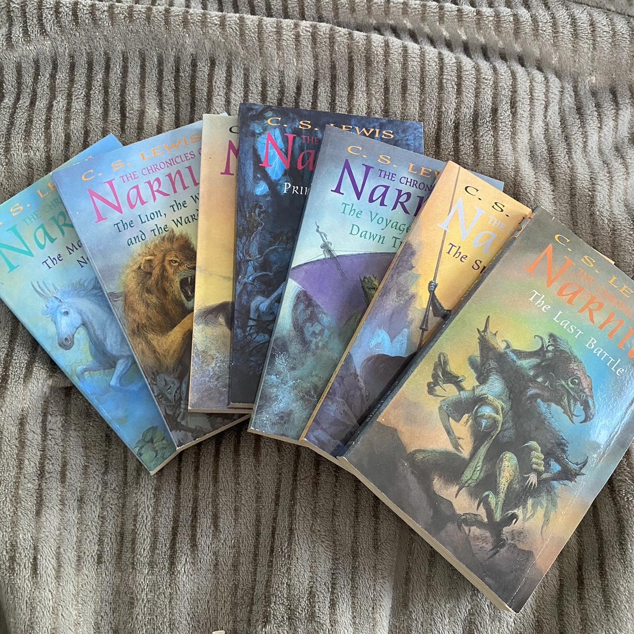 Narnia book set. Quite old but all books are... - Depop