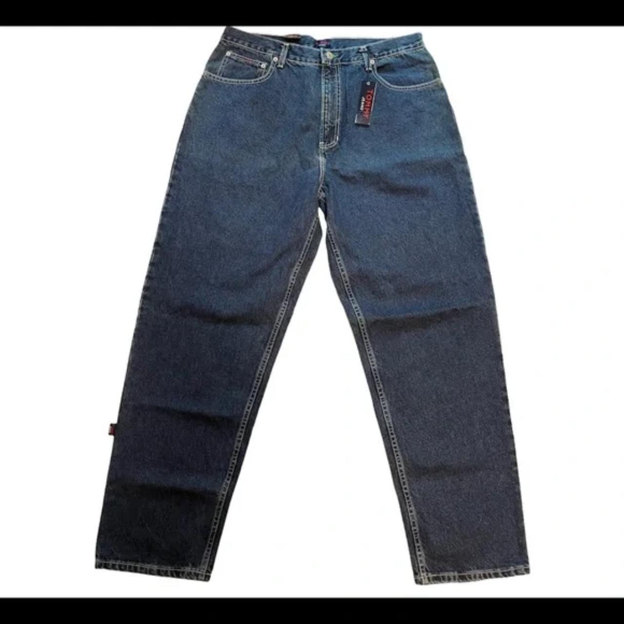 Tommy Hilfiger Freedom Jeans NWT vtg Men's 38 x 32 Logo Medium selling Wash Y2K 90s