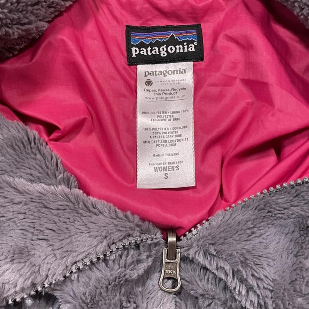 Pink fluffy outlet patagonia