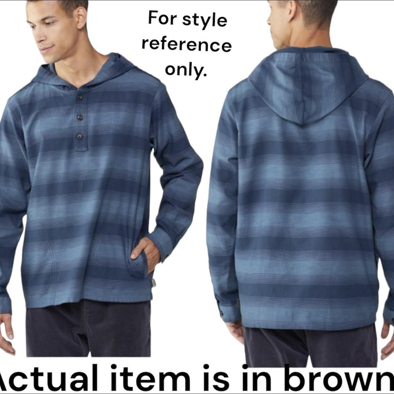 Flannel pullover outlet hoodie