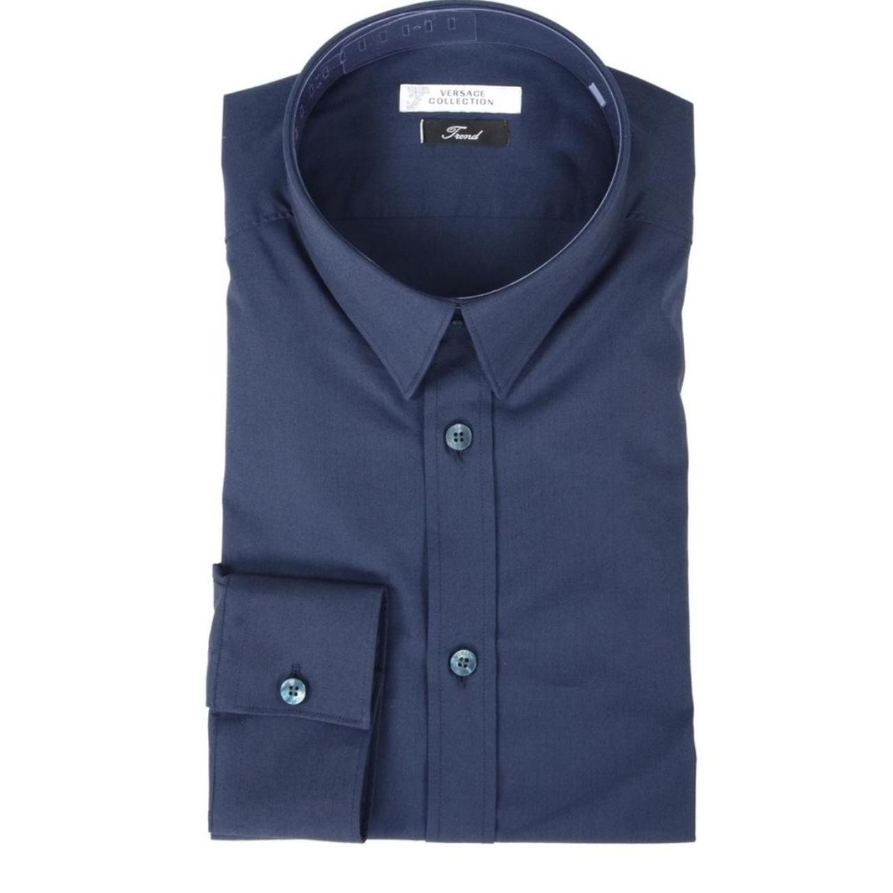 Gianni Versace Collection Trend Navy Blue Dress