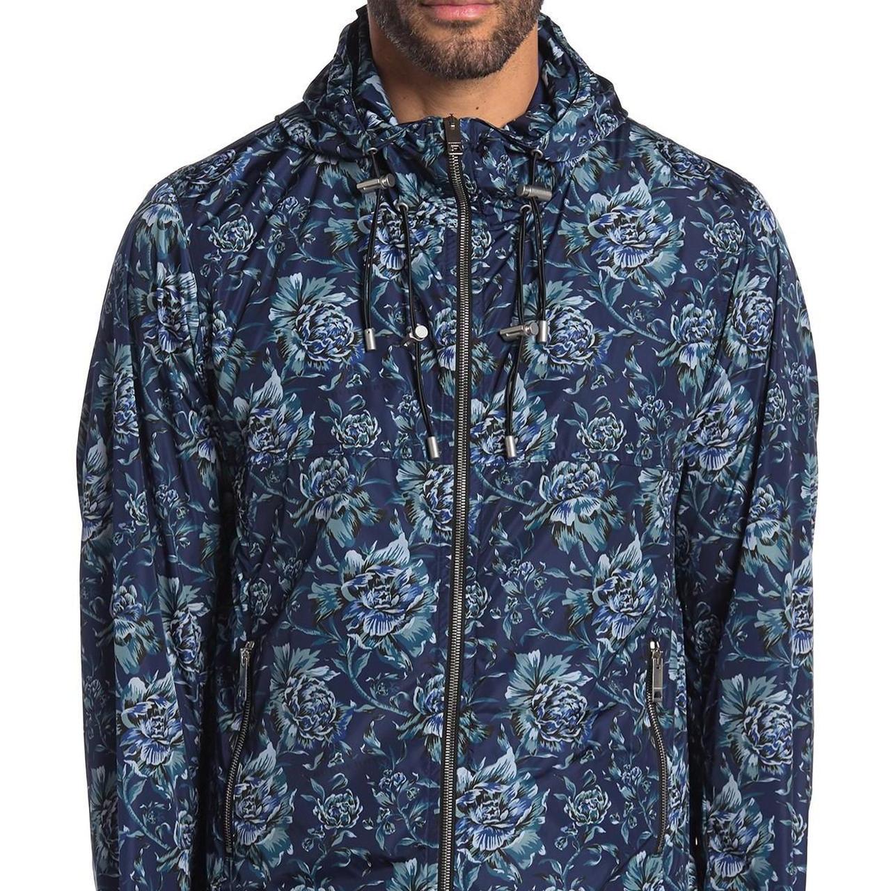 Shops burberry floral windbreaker