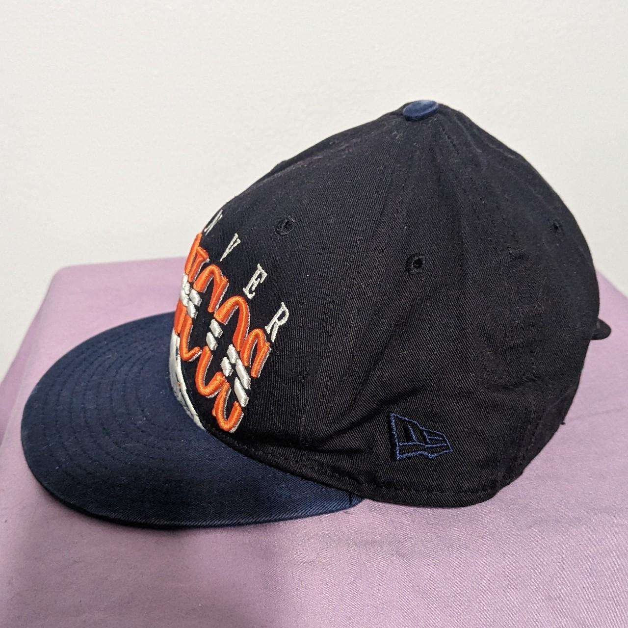 New era flat bill fitted hat Denver Broncos nfl - Depop