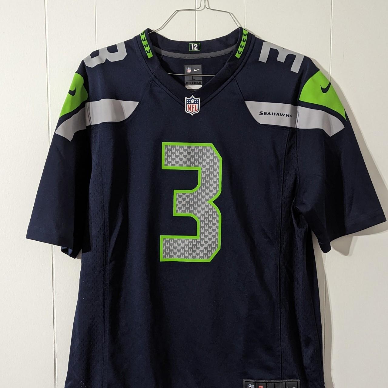 3 Wilson Seahawks jersey large jersey. - Depop