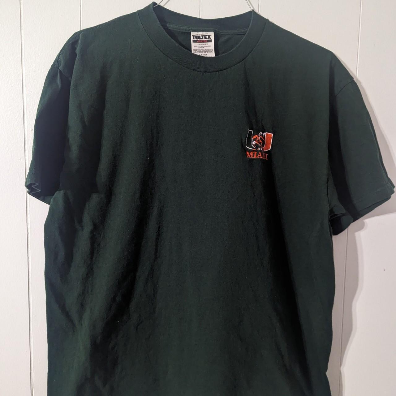 Vintage - 90s - Tultex - Miami Hurricanes... - Depop